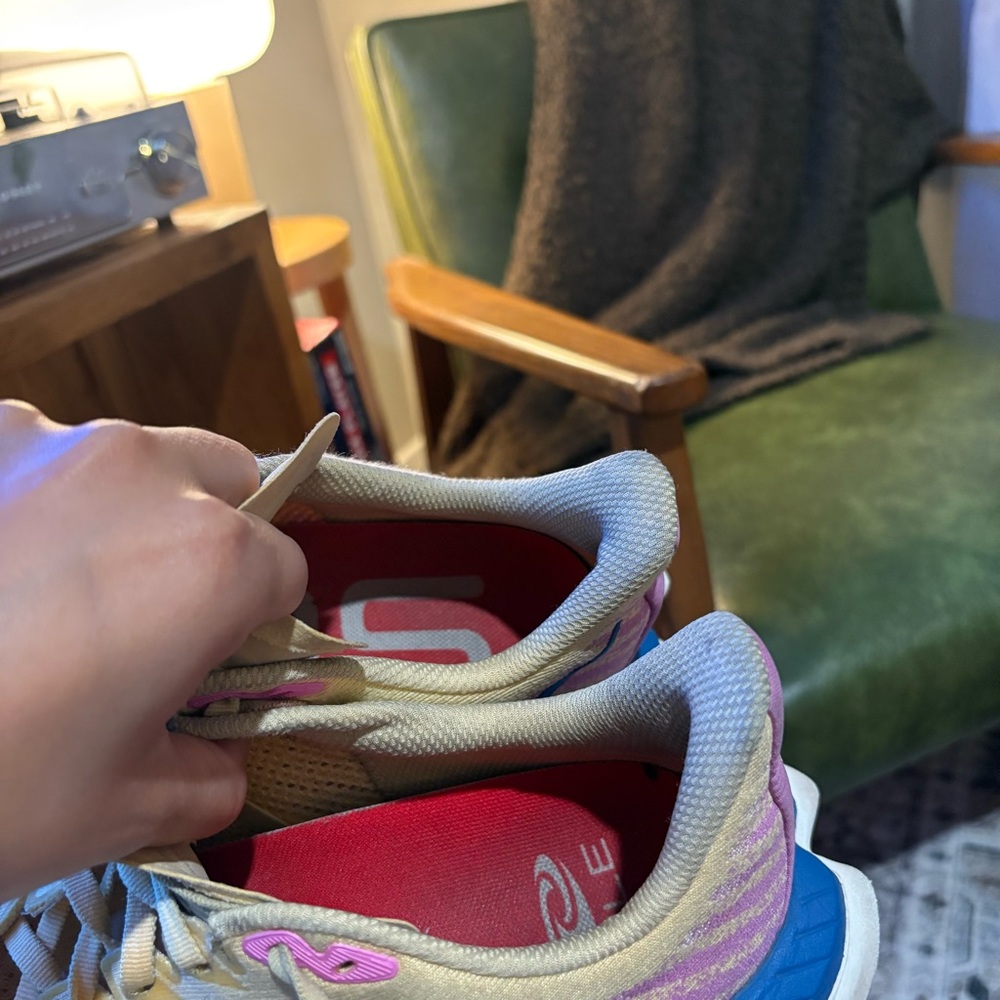 Hoka Women's Mach 5 Running Shoes - Impala/Cyclamen size 9 - Picture 13 of 13